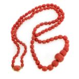 BEAUTIFUL CORAL NECKLACE