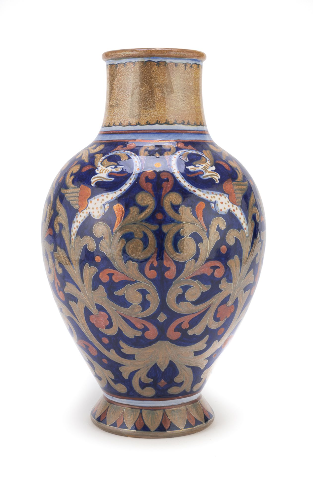 CERAMIC VASE RUBBOLI GUALDO TADINO EARLY 20TH CENTURY