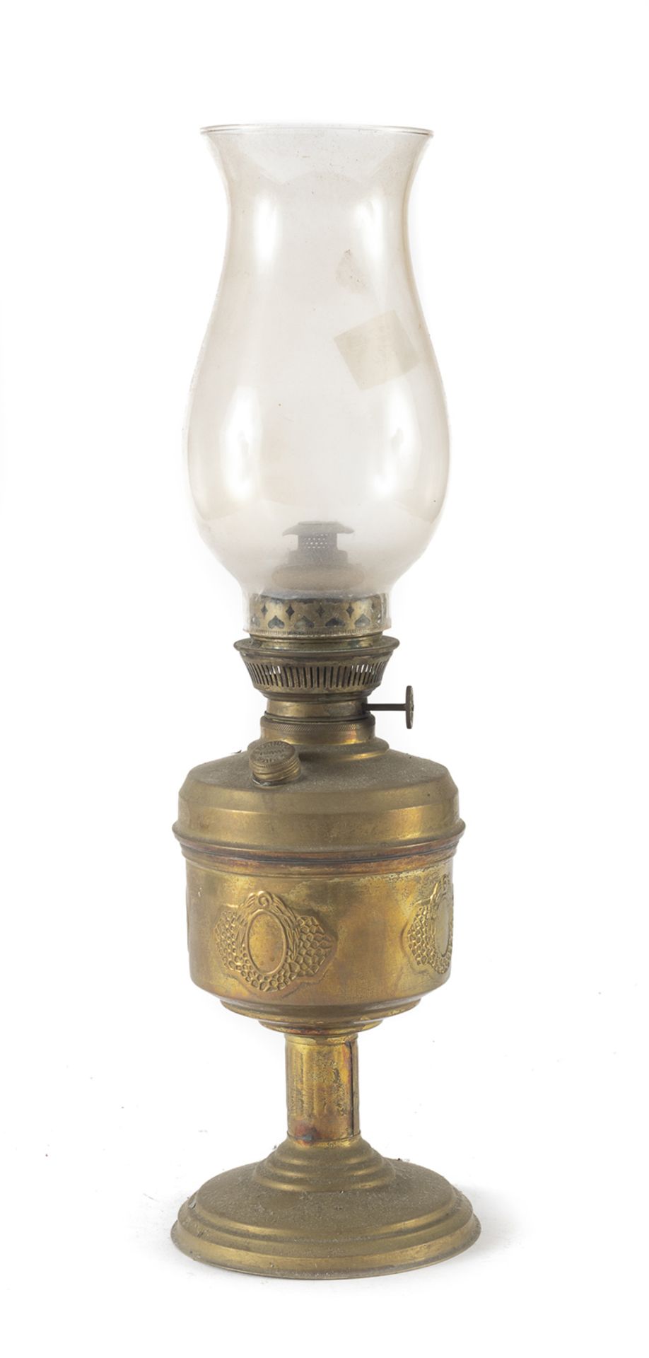 BRASS LAMP EARLY 20TH CENTURY