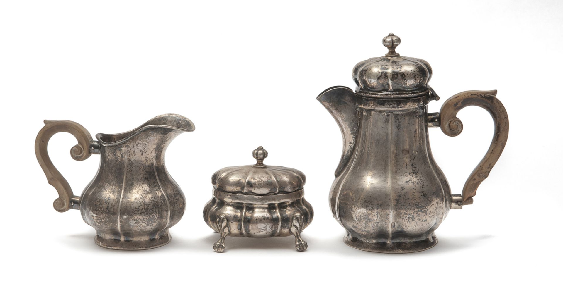 SILVER COFFEE SET VENICE 18th CENTURY