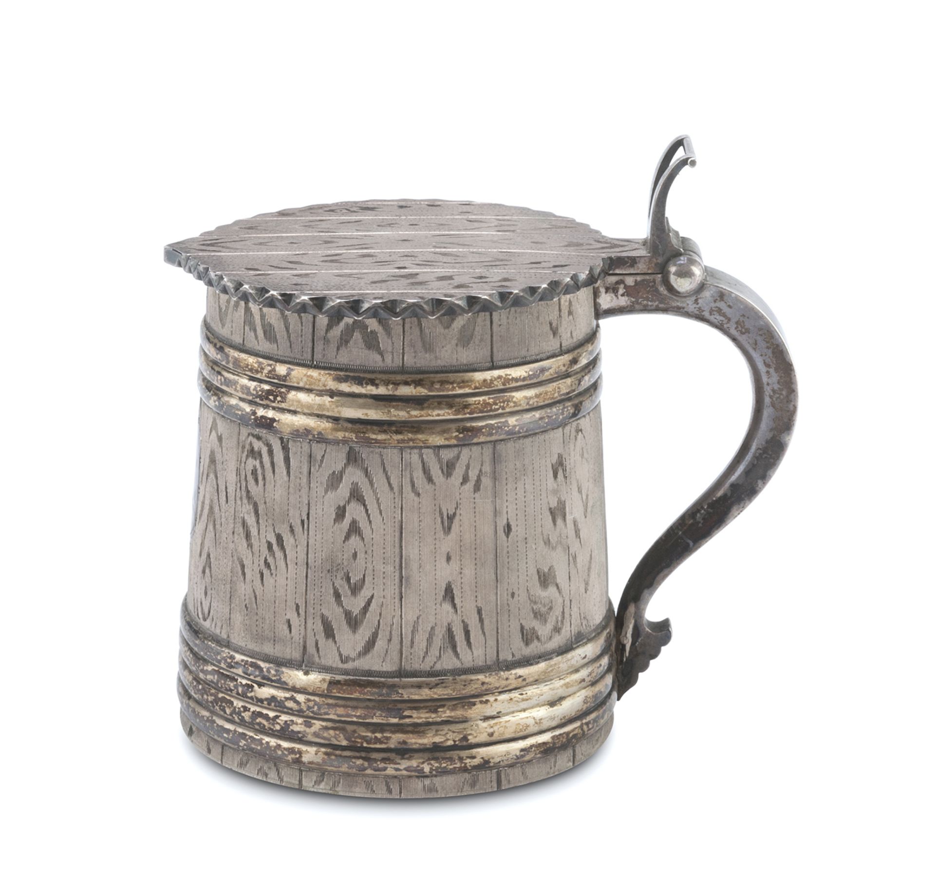 SILVER TANKARD ST.PETERSBURG 1862