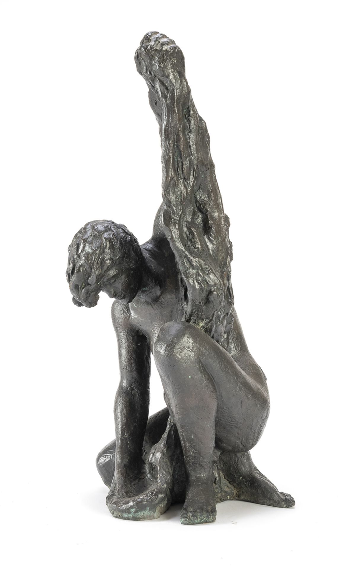 BRONZE SCULPTURE BY TOMMASO GISMONDI 20TH CENTURY - Bild 2 aus 2