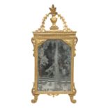 BEAUTIFUL GILTWOOD MIRROR CENTRAL ITALY 18th CENTURY