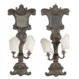 PAIR OF WALL CANDLESTICKS 18TH CENTURY