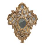 GILTWOOD MIRROR 18th CENTURY