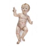 SCULPTURE OF JESUS INFANT NAPLES EARLY 18TH CENTURY