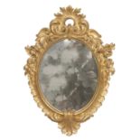 BEAUTIFUL GILTWOOD MIRROR 19TH CENTURY