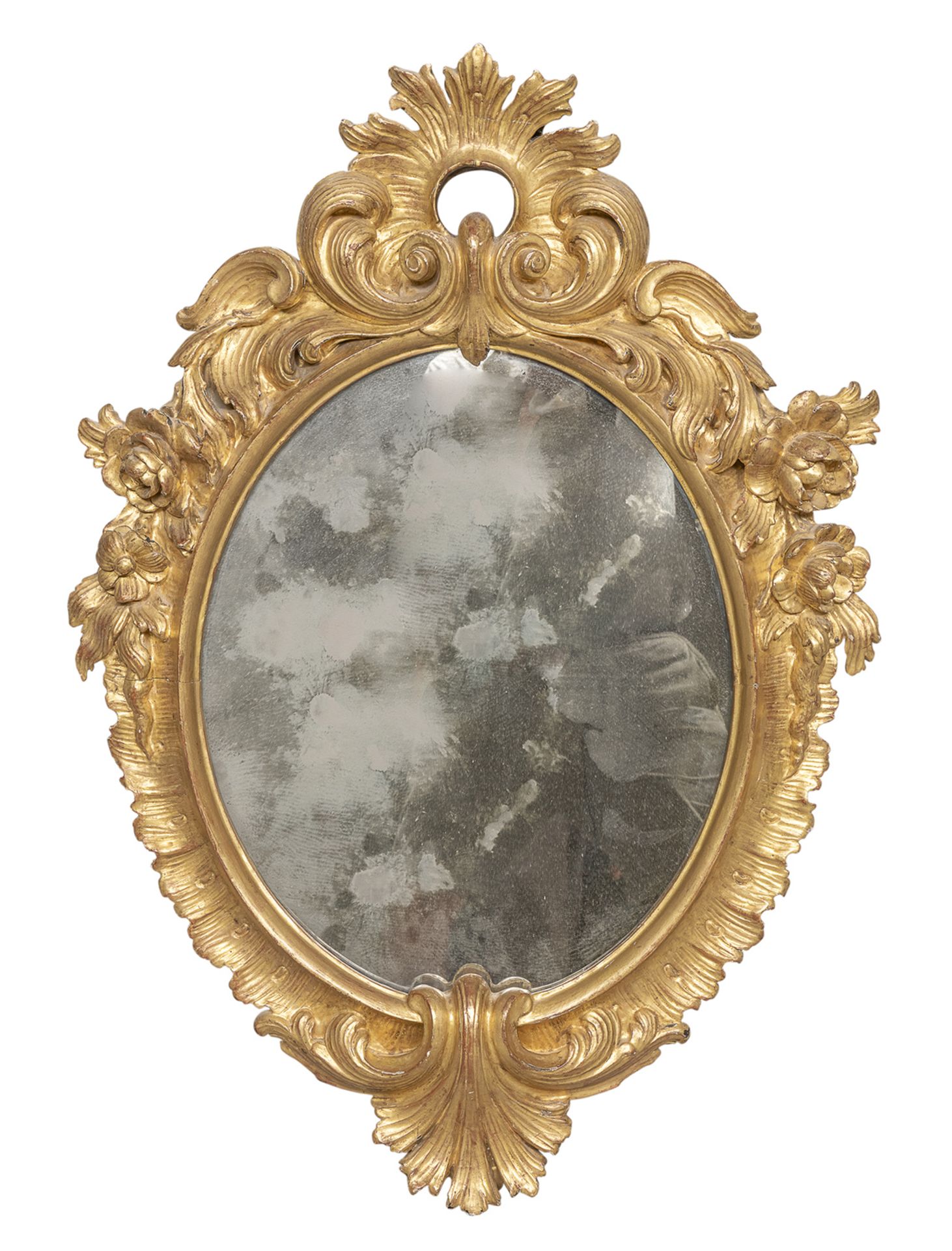 BEAUTIFUL GILTWOOD MIRROR 19TH CENTURY