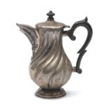 SILVER COFFEE POT KINGDOM OF ITALY LATE 19TH CENTURY
