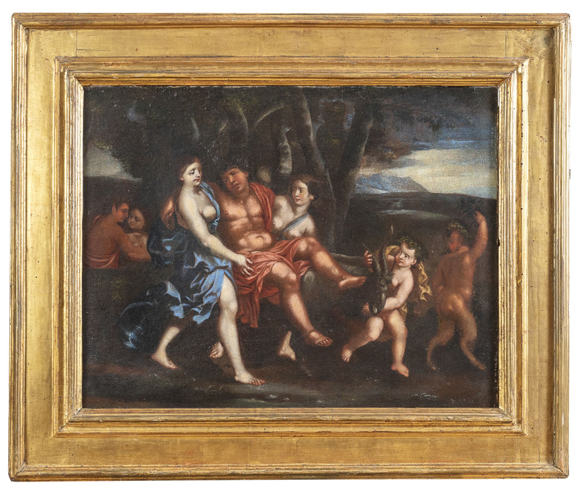 NEAPOLITAN OIL PAINTING 17th CENTURY