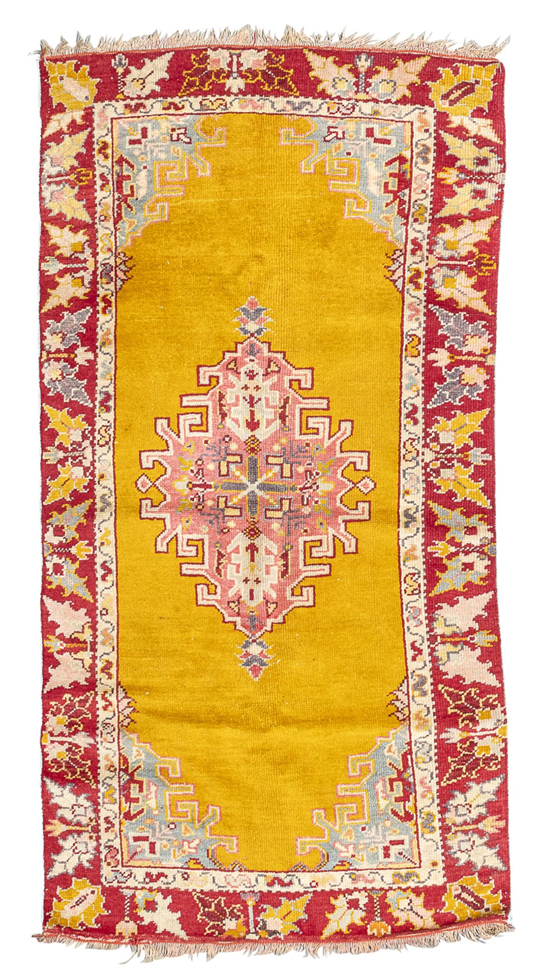 SMALL USHAK RUNNER EARLY 20TH CENTURY