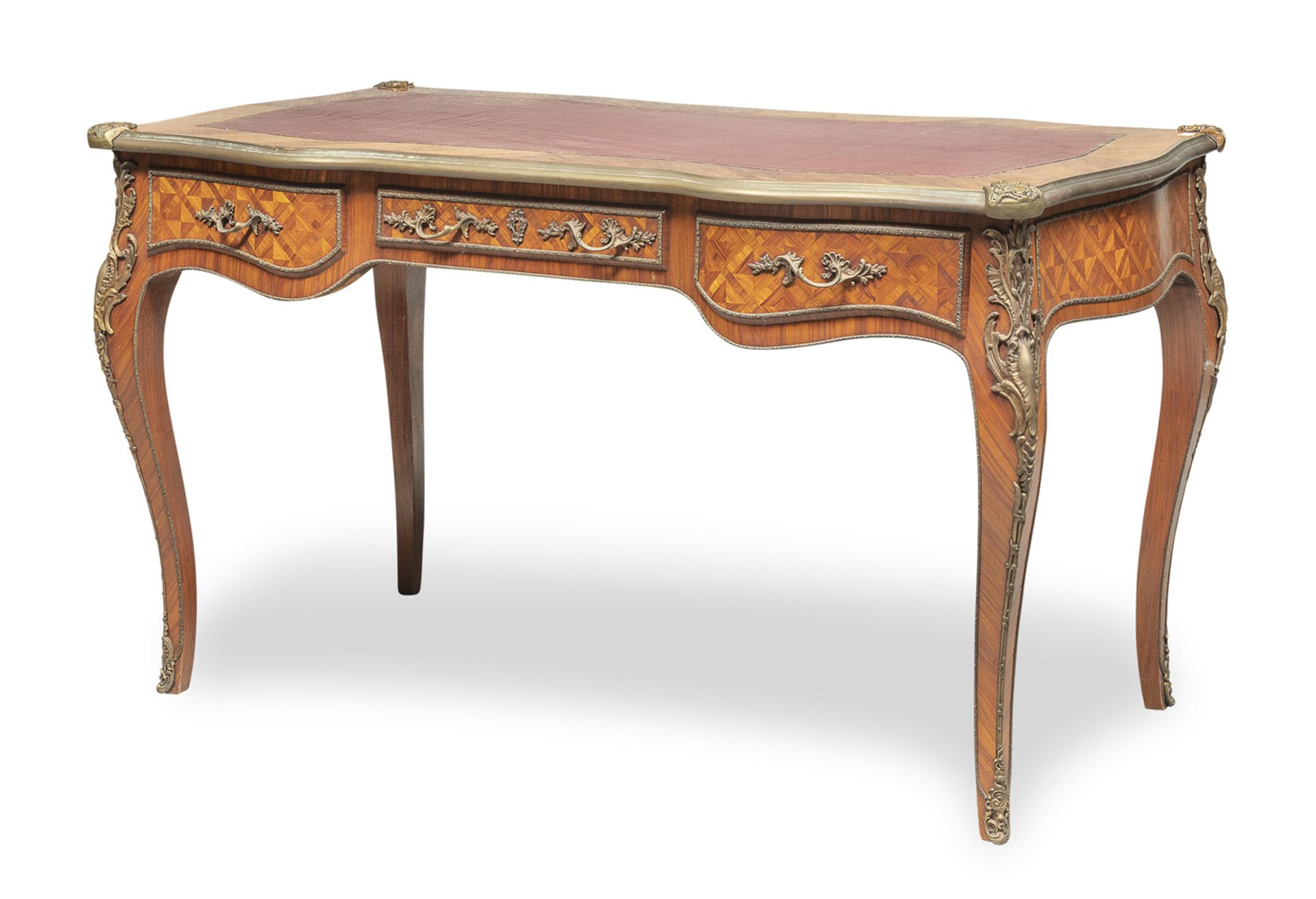 DESK IN BOIS DE ROSE FRENCH TRANSITION STYLE 20TH CENTURY