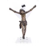 SCULPTURE OF CHRIST CRUCIFIED PROBABLY SPAIN 17th CENTURY