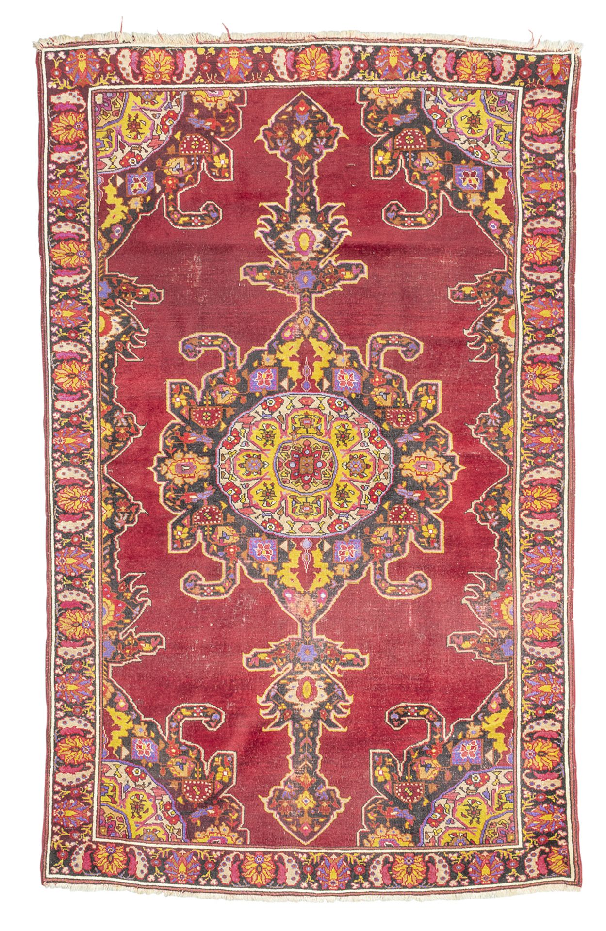 CAUCASIAN LENORKAN CARPET FIRST HALF 20TH CENTURY