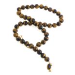 TIGER'S EYE NECKLACE