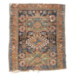 FRAGMENT OF BORDJALU CARPET EARLY 20TH CENTURY