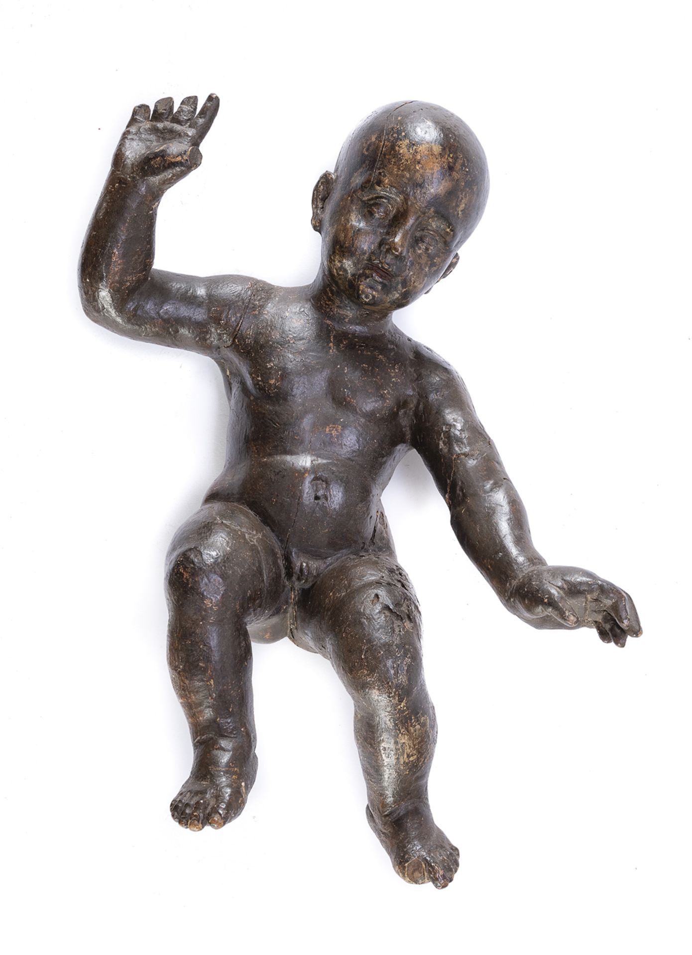 SCULPTURE OF JESUS INFANT 17th CENTURY