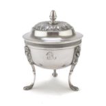 SILVER SUGAR BOWL NAPELS1824/1832