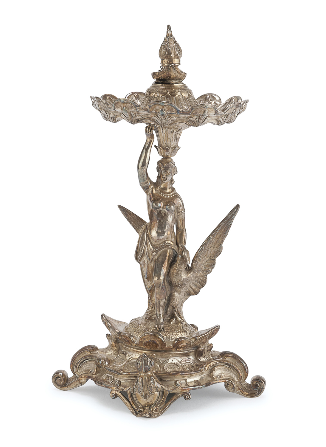 SILVER CANDLESTICK FRANCE 1840/1879