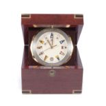 TABLE CLOCK ADMIRAL'S CUP 1970s