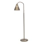 BRASS FLOOR LAMP 1950s