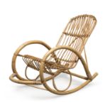 BAMBOO ROCKING CHAIR 1970s