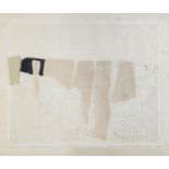 ETCHING BY ALBERTO BURRI 1957