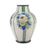 CERAMIC VASE BOCH MANUFACTURE BELGIUM 1900 ca.