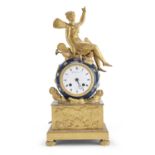 TABLE CLOCK IN GILDED BRONZE FRANCE EARLY 19th CENTURY