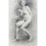 CHARCOAL DRAWING BY AUGUSTO CARELLI