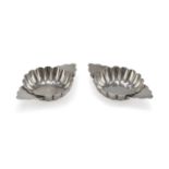 PAIR OF SILVER WINE TASTER ROME SOTIRIO BULGARI 1944/1968