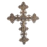 BRONZE CRUCIFIX 19th CENTURY