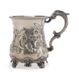 SILVER MUG LONDON 1853