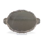 SILVER-PLATED TABLE MIRROR EARLY 20TH CENTURY