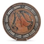 APULIAN PLATE 4TH CENTURY BC (not exportable from Italy)