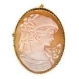 CAMEO BROOCH