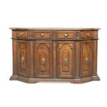 RARE WALNUT SIDEBOARD NORTHERN ITALY EARLY 18th CENTURY
