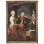 OIL PAINTING BY POMPEO BATONI workshop of