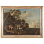 FLEMISH OIL PAINTING LATE 17TH CENTURY