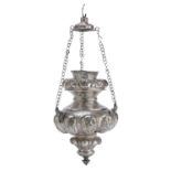 CHURCH LAMP IN SILVER VENICE LATE 18th CENTURY