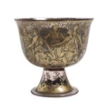 BEAUTIFUL BLOWN GLASS CUP VENICE 19th CENTURY