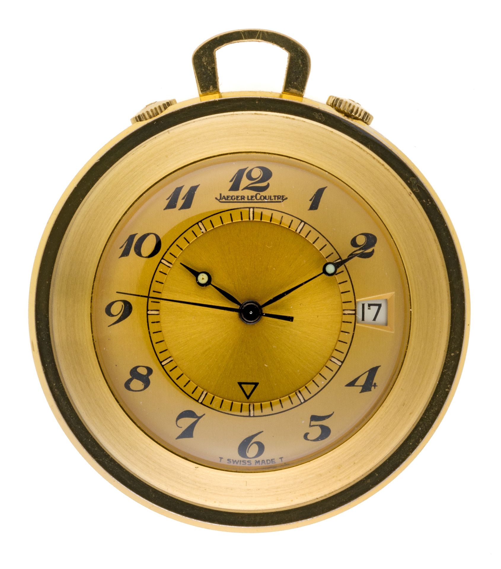 POCKET ALARM CLOCK JAEGER LE COULTRE MEMOVOX