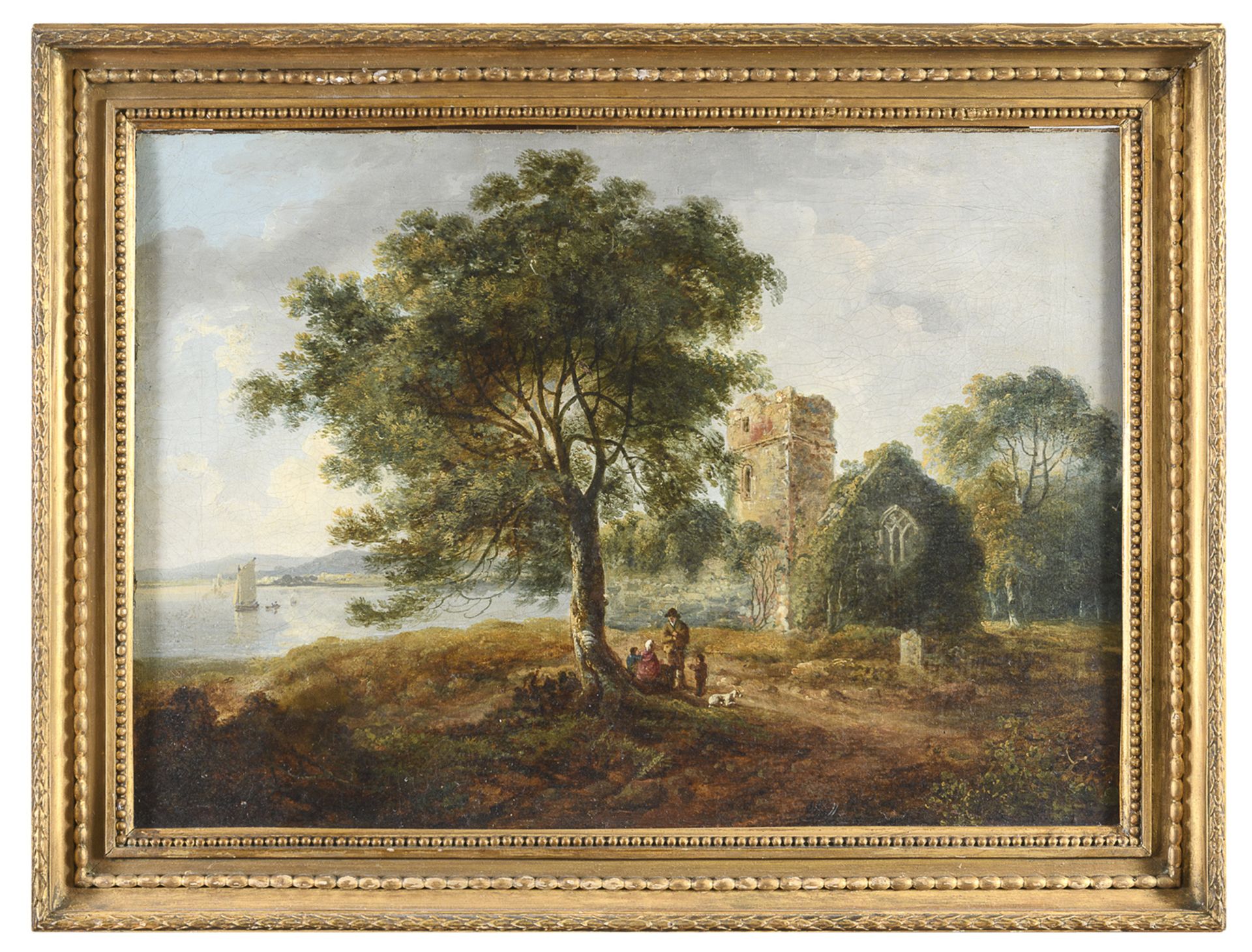 OIL PAINTING BY PATRICK NASMYTH att. To