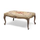 LARGE WALNUT BENCH FRANCE 19th CENTURY