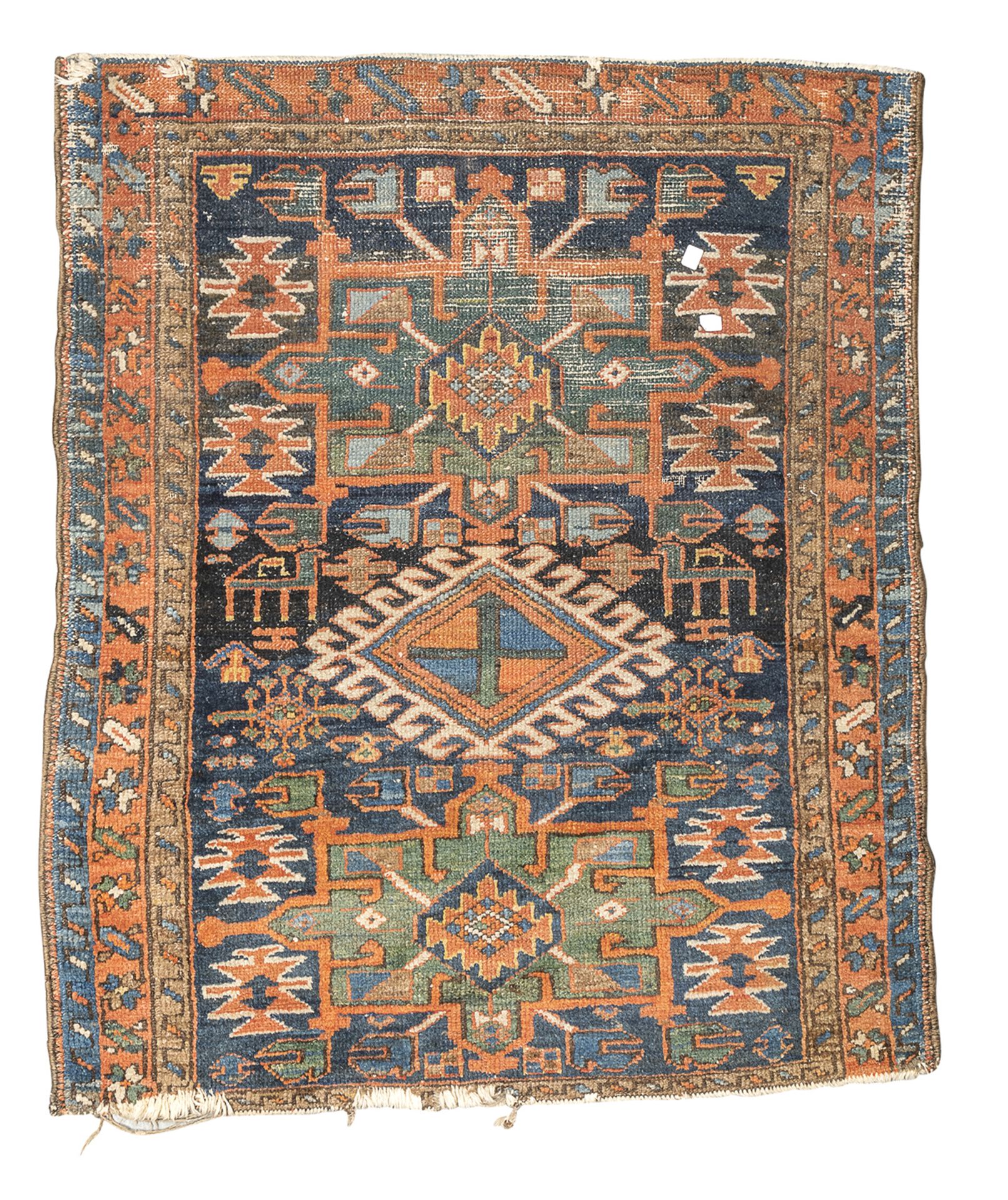 FRAGMENT OF A BORDJALU RUG EARLY 20TH CENTURY