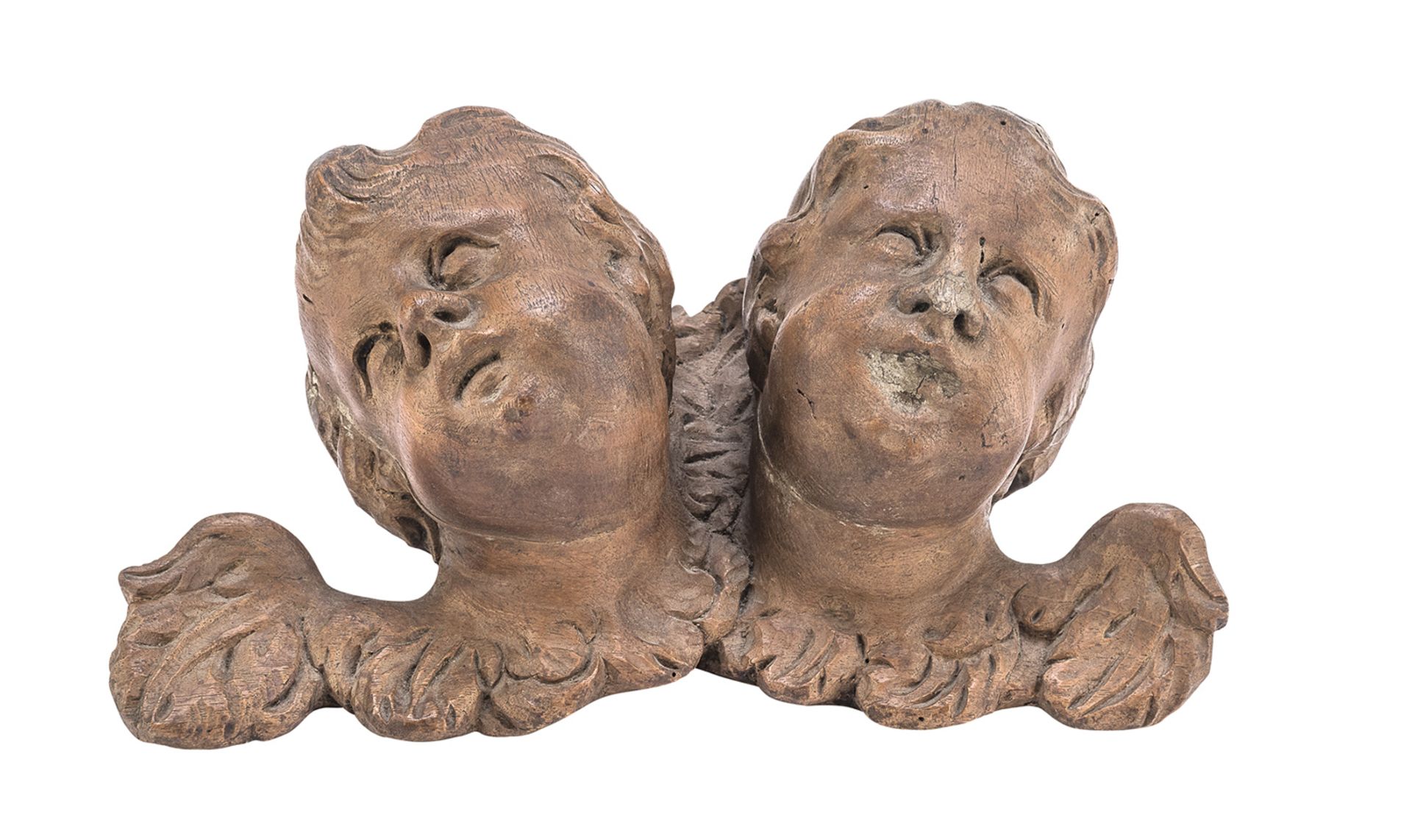 CHERUBS SCULPTURE ANCIENT ELEMENTS