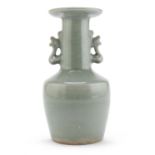 A CHINESE CELADON VASE 19TH CENTURY.