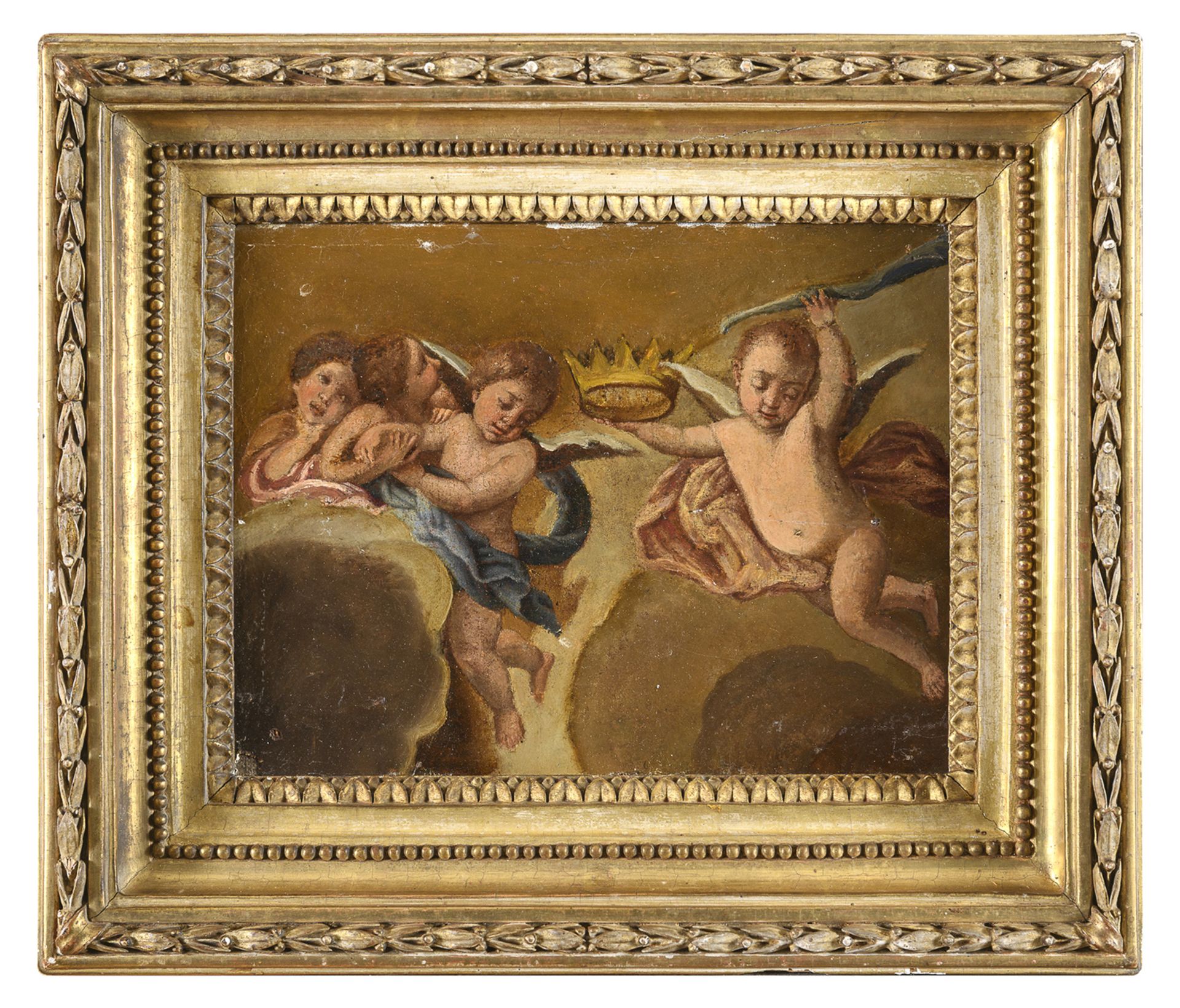 NEAPOLITAN OIL PAINTING LATE XVII CENTURY