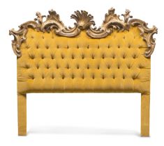 BEAUTIFUL GILTWOOD BEDHEAD ELEMENTS OF THE BAROQUE PERIOD