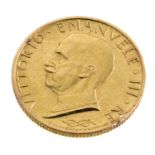 COIN OF VITTORIO EMANUELE III - L100 1931 IX R (1900-1946)